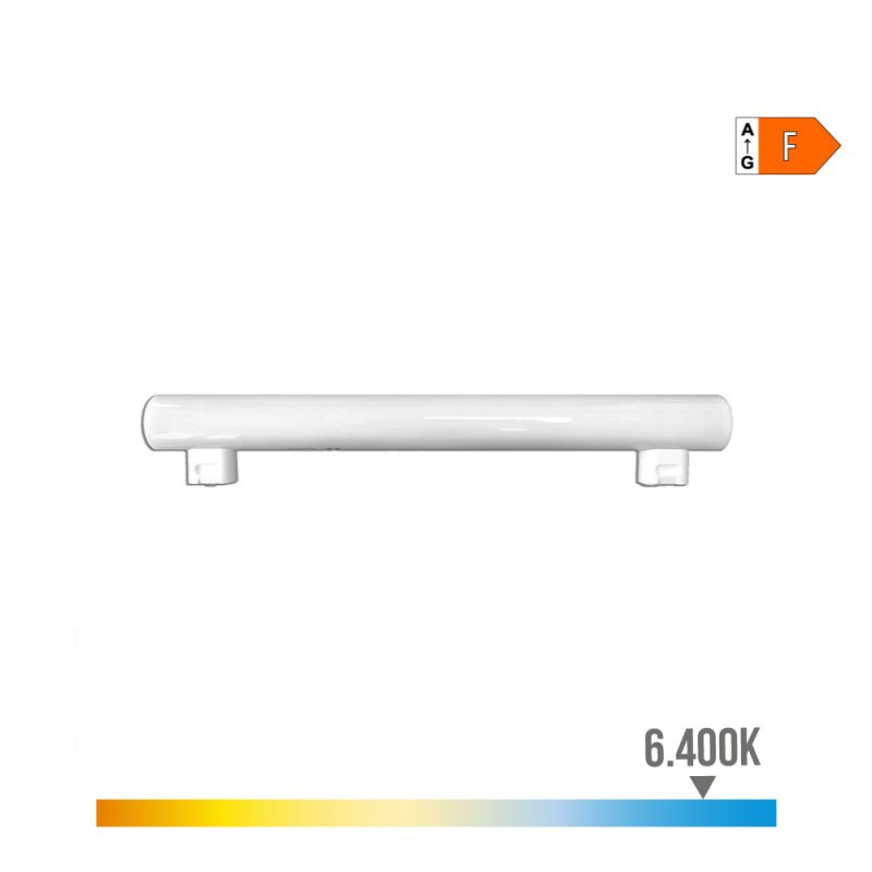 LINESTRA LED 2 CASQUILLOS S14S 7 W 750 lm 6400 K LUZ FRIA 300 x 30 x 47 mm