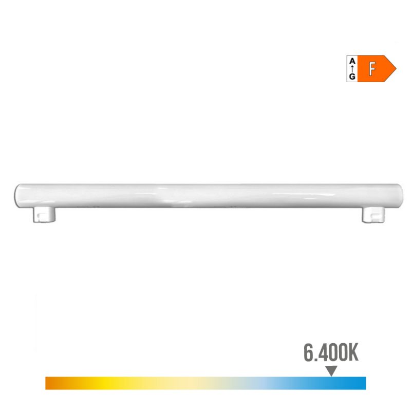 LINESTRA LED 2 CASQUILLOS S14S 9 W 950 lm 6400 K LUZ FRIA 500 x 30 x 47 mm