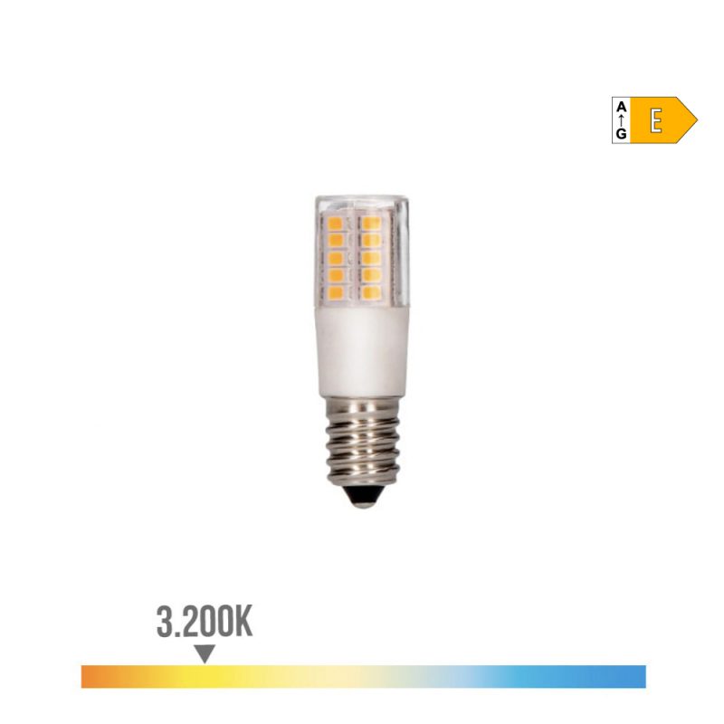BOMBILLA TUBULAR DE LED E14 5,5 W 650 lm 3000 K LUZ CALIDA Ø1,8 x 5,7 cm