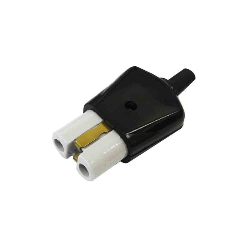 CLAVIJA PARA HORNO 10/16A PORCELANA (ENVASADA)