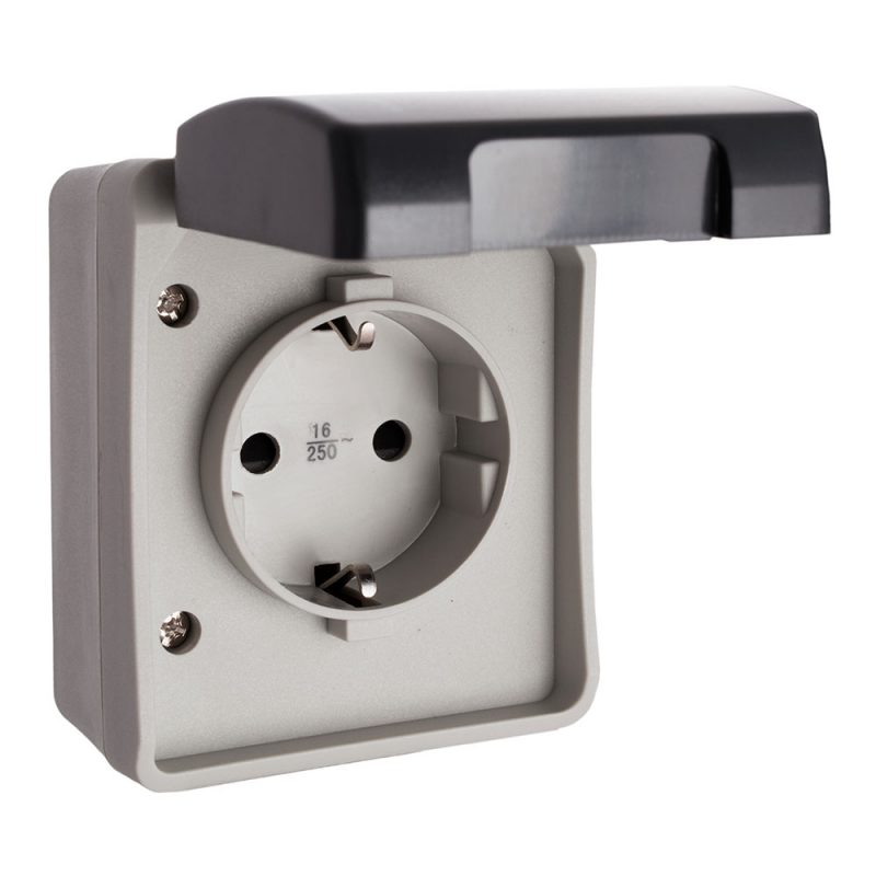 BASE T/TL ESTANCA EDM IP44 16 A 250 V