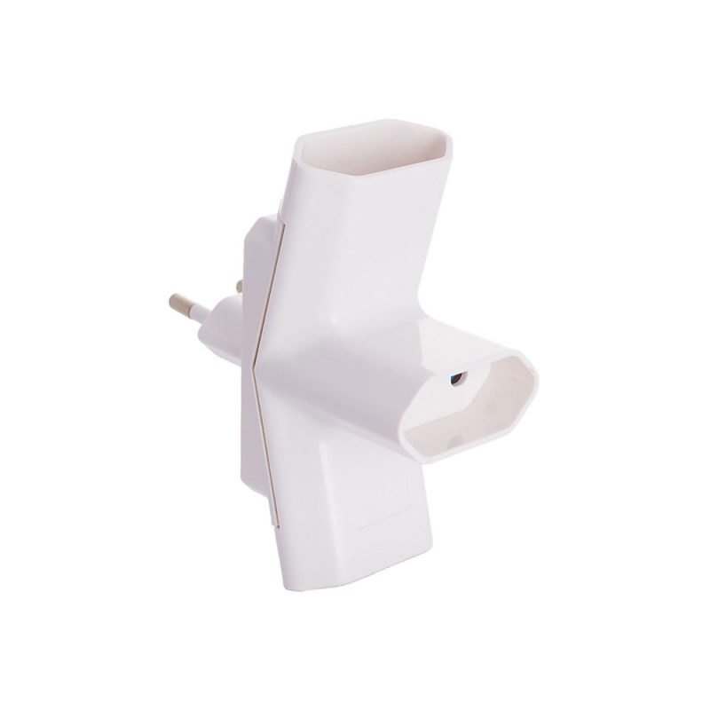 CLAVIJA TRIPLE BIPOLAR 10A 250V 4mm 15098  SOLERA