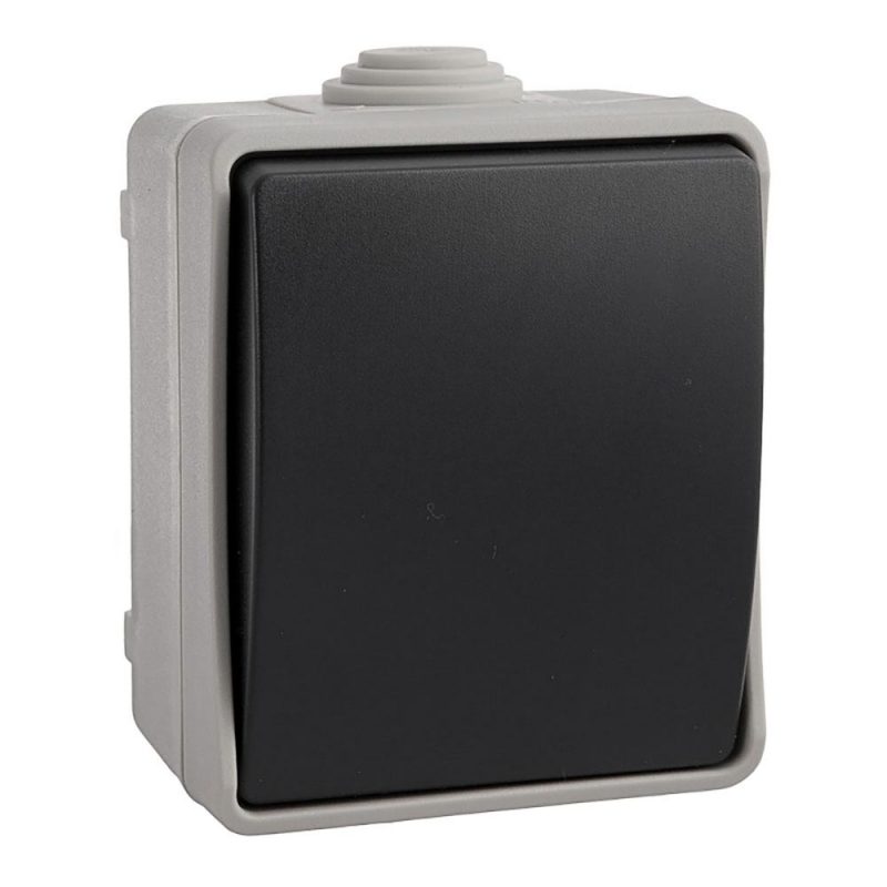 PULSADOR ESTANCO IP44 10 A 250 V~ (RETRACTILADO)