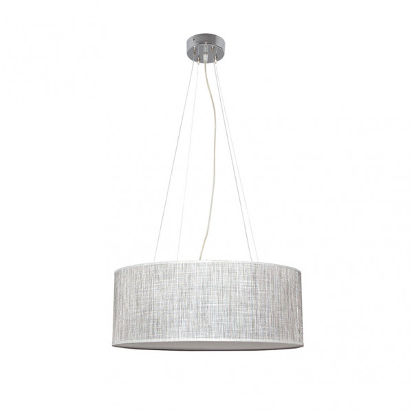 Colgante Asuncion 4xe27 Gris Regx50d