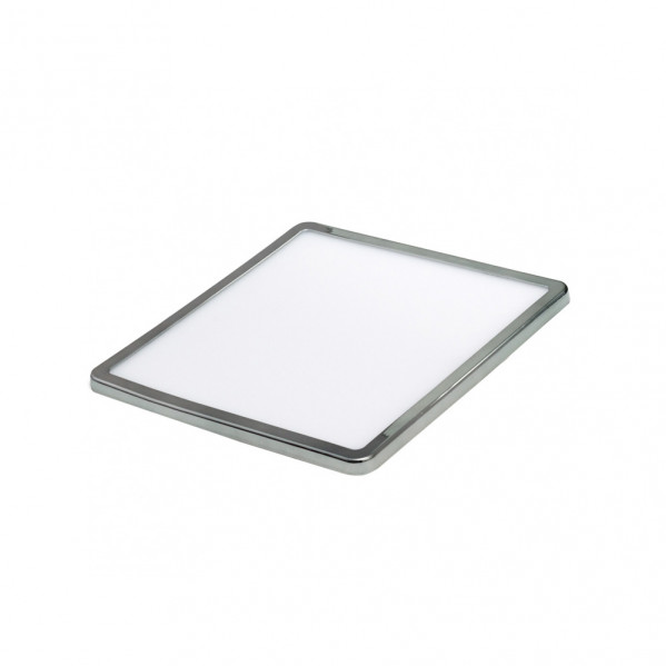 Downlight 15w 5500k Cromo Providencia 1280lm 1x17,5x17,5 Cm De Empotrar Corte Ajustable 5x5-15,58x15,58 Cm - Imagen 2
