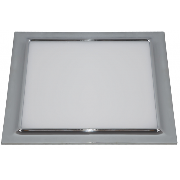 Downlight 16w 3000k Ventura Cromo 1280lm  18x18