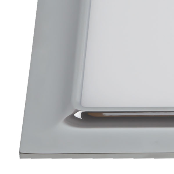 Downlight 9w 3000k Ventura Cromo 720lm 12x12 - Imagen 2