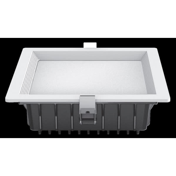 Downlight Led Serie Intego 32w 1880lm 22x22x68 Blanco 4000k