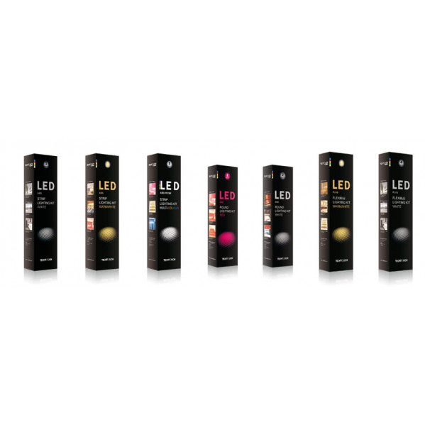 Promo Kit Barra 4x9 Led 3w Blanca
